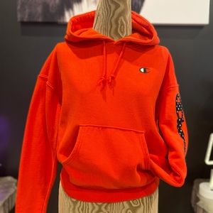 Orange champion sweater